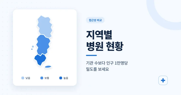 지역별 병원 현황 썸네일